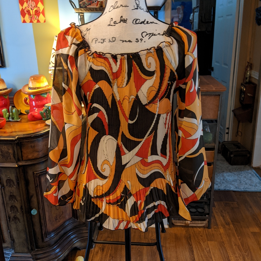 Blue Diamond Blouse